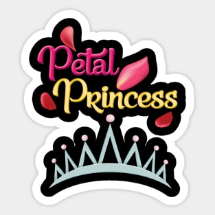 'Petal Princess' Beautiful Princess Gift Sticker